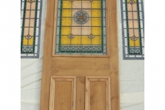victorian-stained-glass-front-doorsvictorian-edwardian-original-3-panelled-door-the-star-in-greens-and-ambers-a27419-1000x1000