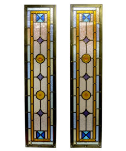 Golden Kyle Stained Glass Panels