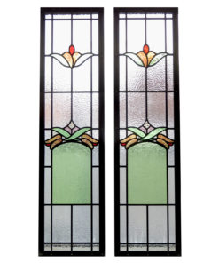 Art Deco Stained Glass Panels