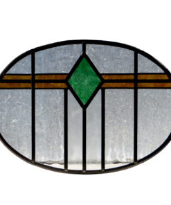 Art Deco Stained Glass 1930s Panel