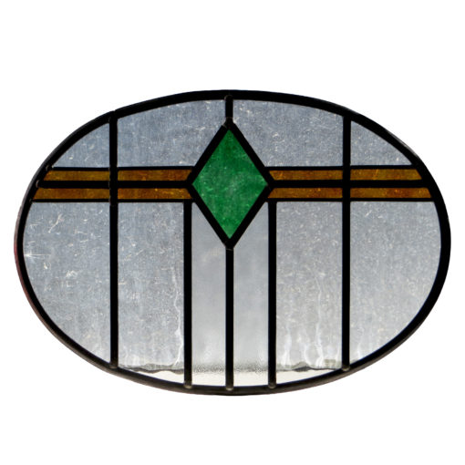 Art Deco Stained Glass 1930s Panel