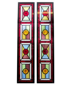 Intricate Colourful Stained Glass Panels