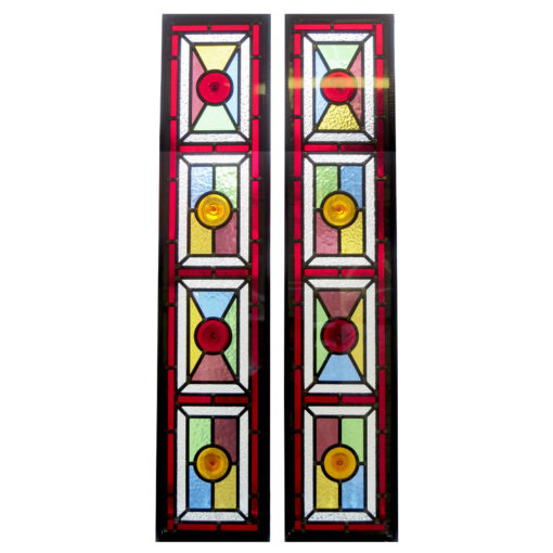 Intricate Colourful Stained Glass Panels