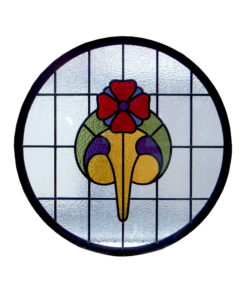 1930's Stained Glass Panel