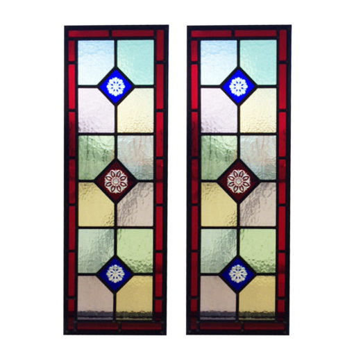 Colourful Traditional Stained Glass Panels