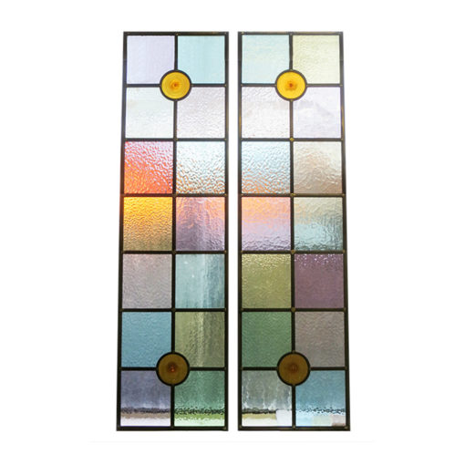 Traditional Colourful Stained Glass Panels