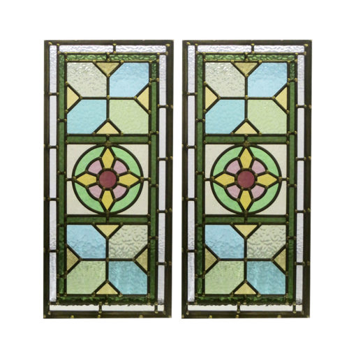 Traditional Detailed Stained Glass Panels