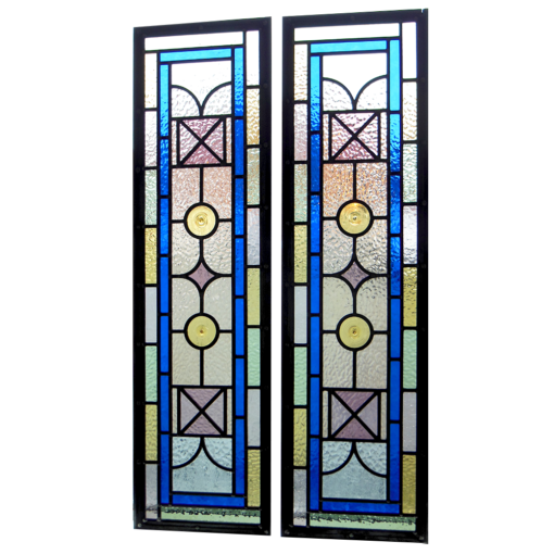 Victorian Kyle Stained Glass Panels