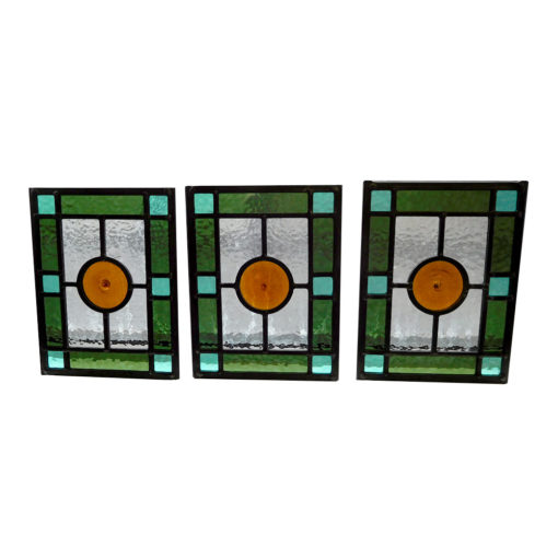 Simple Edwardian Stained Glass Panels