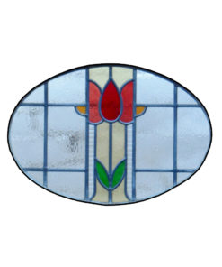 1930 Period Stained Glass Panel