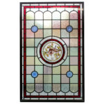 Victorian Style Stained Glass Windows - Traditional Front Doors