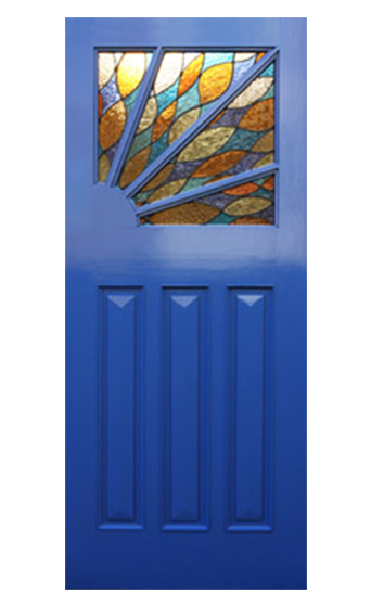 Fully Bespoke Art Deco Front Doors - Traditional Front Doors