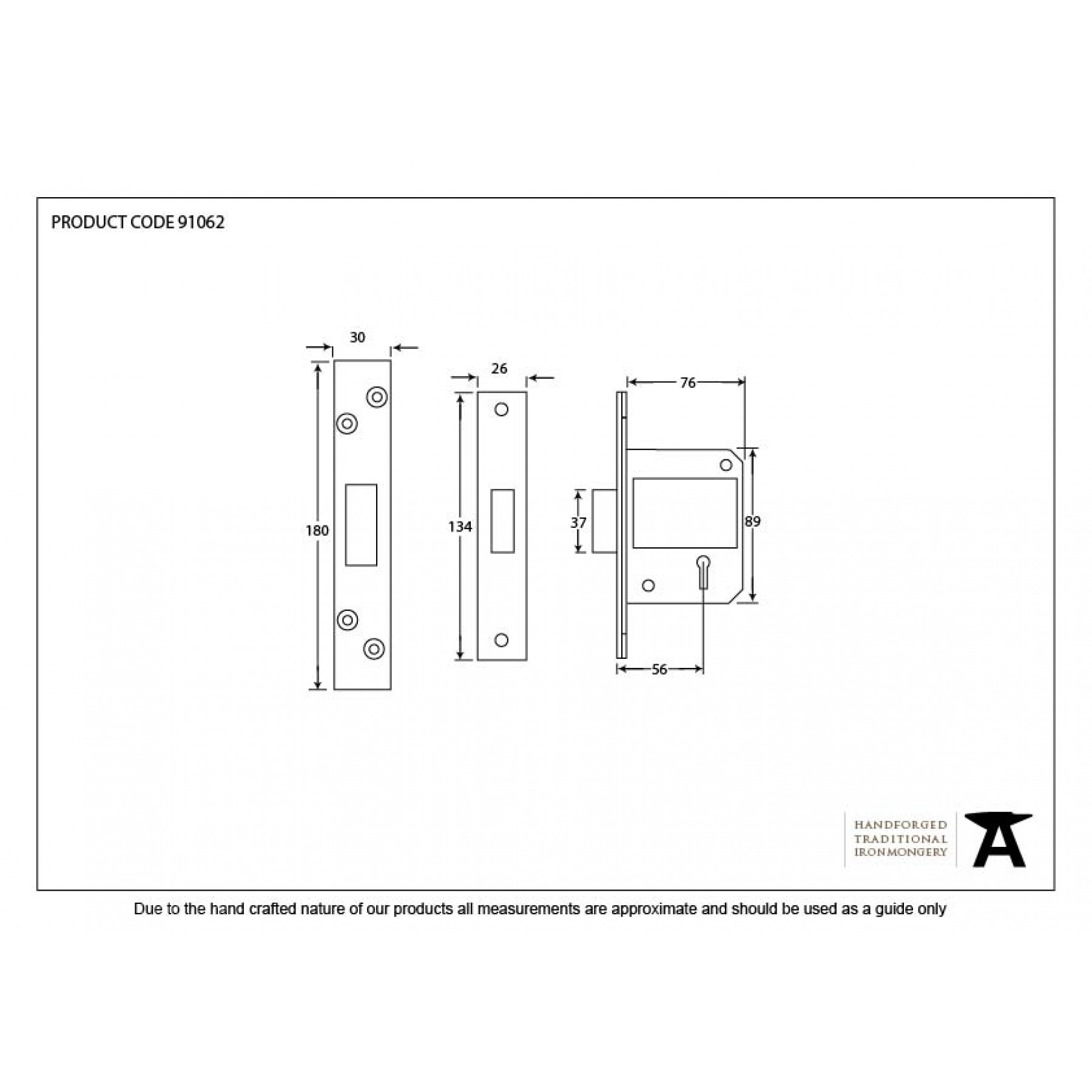 Black 3 Bs 5 Lever Deadlock Ironmongery From Period Home Style