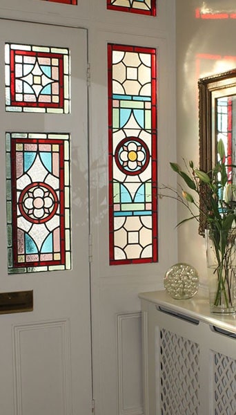 Decorative glass panels on sale for interior doors