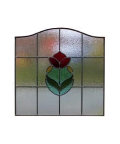 SG162 - 1930s Rose Bud Stained Glass Design