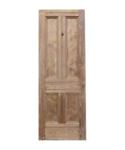 OD020 - Original Victorian To Edwardian 4 Panel Door