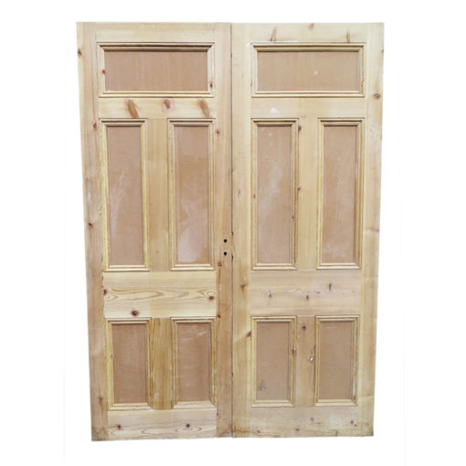 Traditional Pine Victorian Double Doors