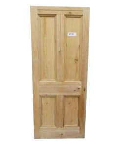 OD015 - Original Victorian To Edwardian Four Panel Door